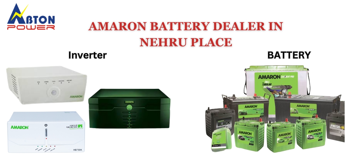 Red and Green Century Batteries Poster